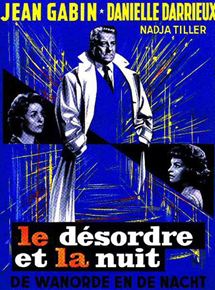 Le Désordre et la nuit - pochette DVD