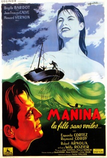 Manina, fille sans voile - pochette DVD