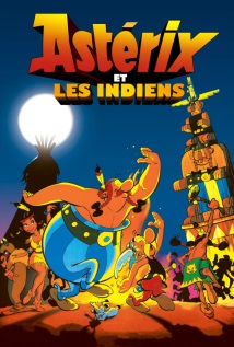 Astérix et les Indiens affiche