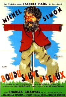 Boudu sauvé des eaux - affiche