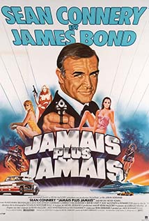 James Bond: Jamais plus jamais - affiche