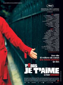Paris, je t'aime - pochette DVD