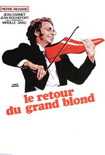 Le retour du grand blond affiche